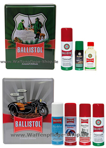Limitierte Ballistol Nostalgie-Boxen 2013