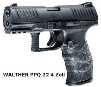 Walther PPQ jetzt in .22 long rifle