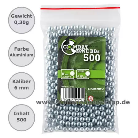 Alu Softair BBs 0,30 g Aluminium