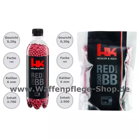 Red Battle BBs 0,20 g Premium Red Battle BBs 0,20 g Premium