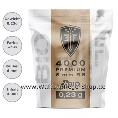 Bio BBs Premium 0,23 g Elite Force weiß Bio BBs Premium 0,23 g Elite Force weiß