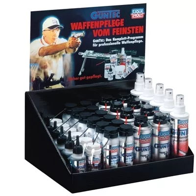 GunTec Thekendisplay 37 Einheiten zur Waffenpflege