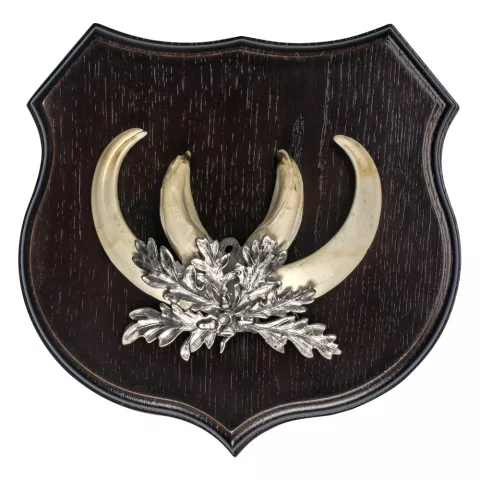 Keilerschild in Wappenform Keilerschild in Wappenform