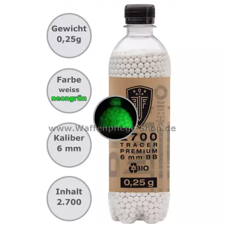 Leuchtspur Bio BBs Tracer 0,25 g Leuchtspur Bio BBs Tracer 0,25 g