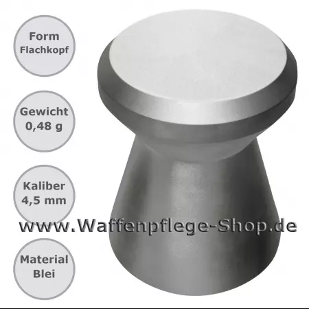 Match Diabolos Flachkopf glatt 4,5 mm Match Diabolos Flachkopf glatt 4,5 mm