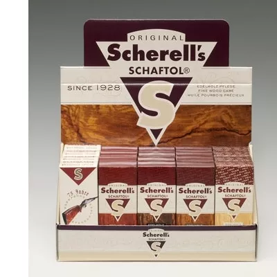 Schaftol Schaft&ouml;l von Scherell alle Farben im Display