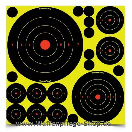 Shoot N-C Targets Zielscheiben Set mit Farb-Effekt