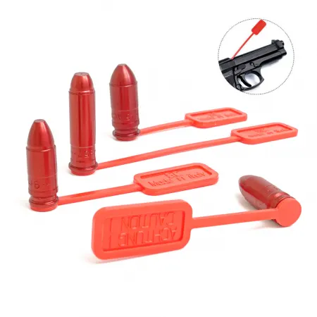 Alu Sicherheitspatrone mit Safety Flag - Kurzwaffe Alu Sicherheitspatrone mit Safety Flag - Kurzwaffe
