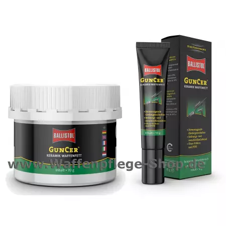GunCer Waffenfett mit Keramik-Additiv GunCer Waffenfett mit Keramik-Additiv