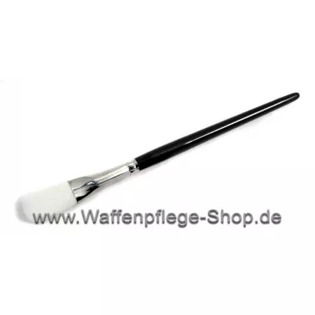 Reinigungspinsel mit wei&szlig;en Kunstborsten