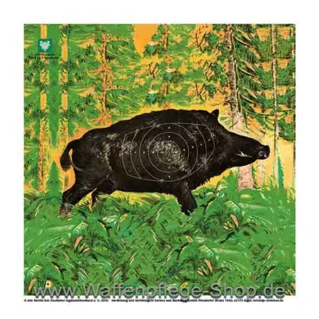 DJV Jagdscheiben Überläufer 14 X 14cm DJV Jagdscheiben Überläufer 14X14 cm