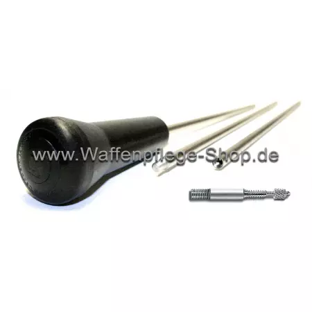 VFG Putzstock für Büchsen 3-teilig rostfreier Stahl VFG Putzstock für Büchsen 3-teilig