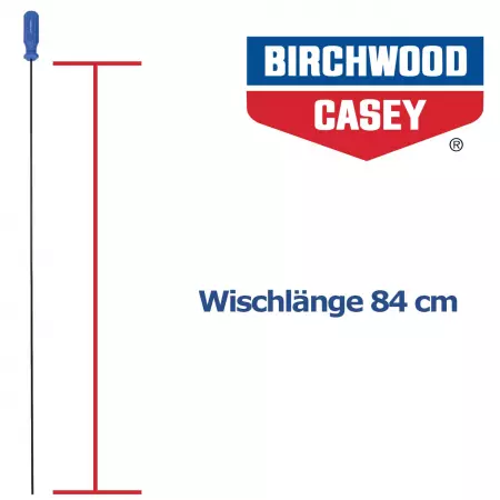 Langwaffen-Putzstock für Kaliber .17 bis .20 von Birchwood Casey Langwaffen-Putzstock .17 - .20 von Birchwood Casey