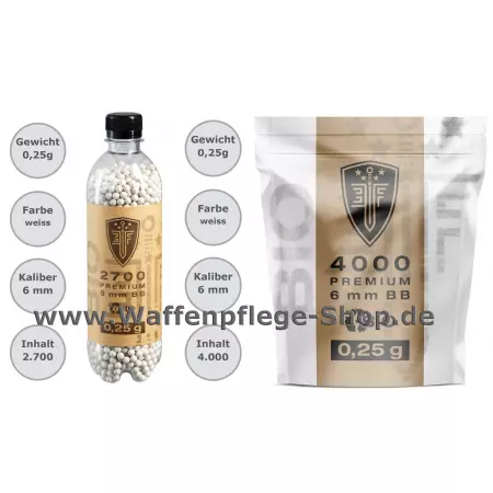 Bio BBs Premium 0,25 g Elite Force weiß