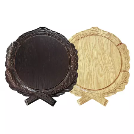 Geschnitztes Schild für Keilerwaffen