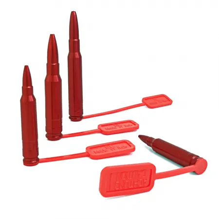 Alu Sicherheitspatrone mit Safety Flag - B&uuml;chsen