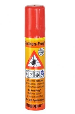 Zecken-Frey das Zeckenschutzmittel von Hagopur