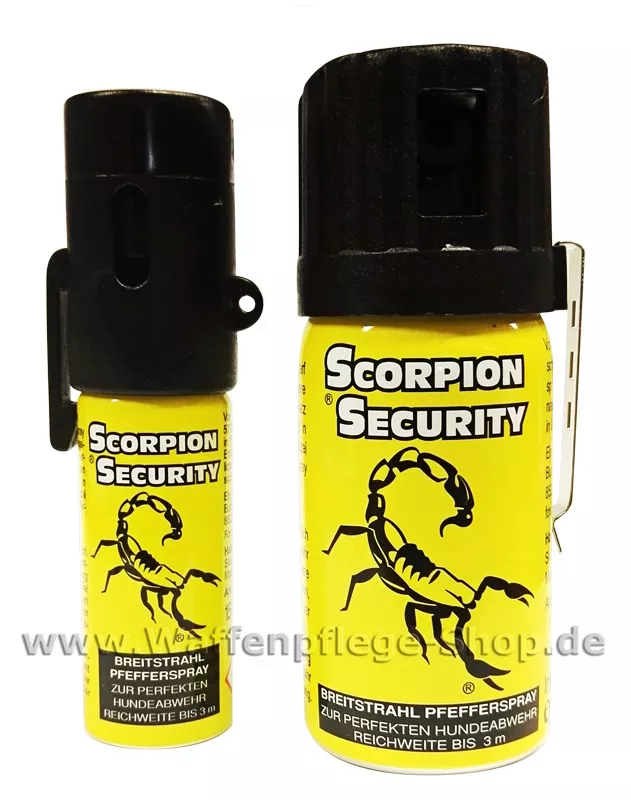 Scorpion Pfefferspray Breitstrahl Abwehrspray
