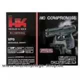 H&K VP9 / SFP9 Poly Steel Series Softair