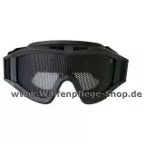 Schiessbrille Metallgitter