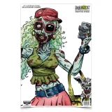 Zielscheibe Weiblicher Zombie
