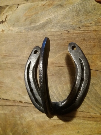 Trensenhalter / Garderobenhaken brüniert